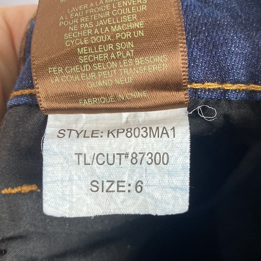 Kut from the Kloth Bardot Skinny Boyfriend Jeans - Size 6 - Picture 15 of 15